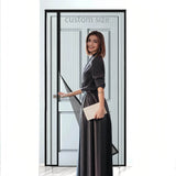 Custom Magnetic Screen Door Left Side Opening