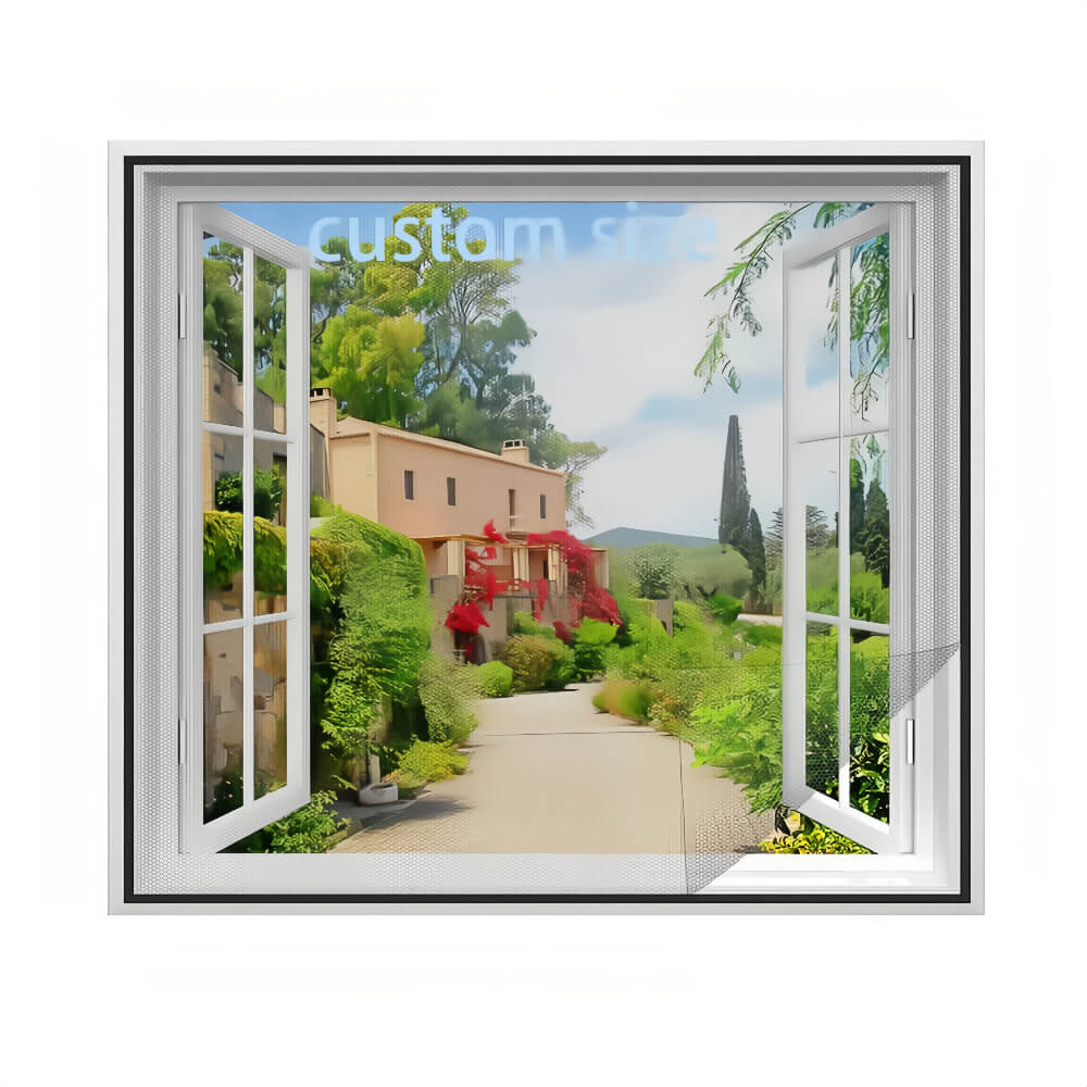 Magnetic Window Screen | Pre Made Window Screens | Custom Size
