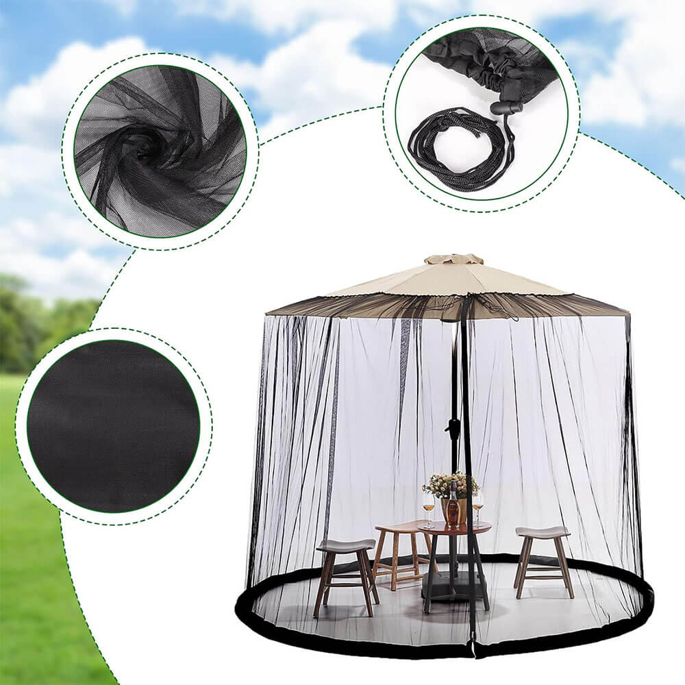 Patio Umbrella Mosquito Netting