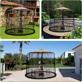 Patio Umbrella Mosquito Netting
