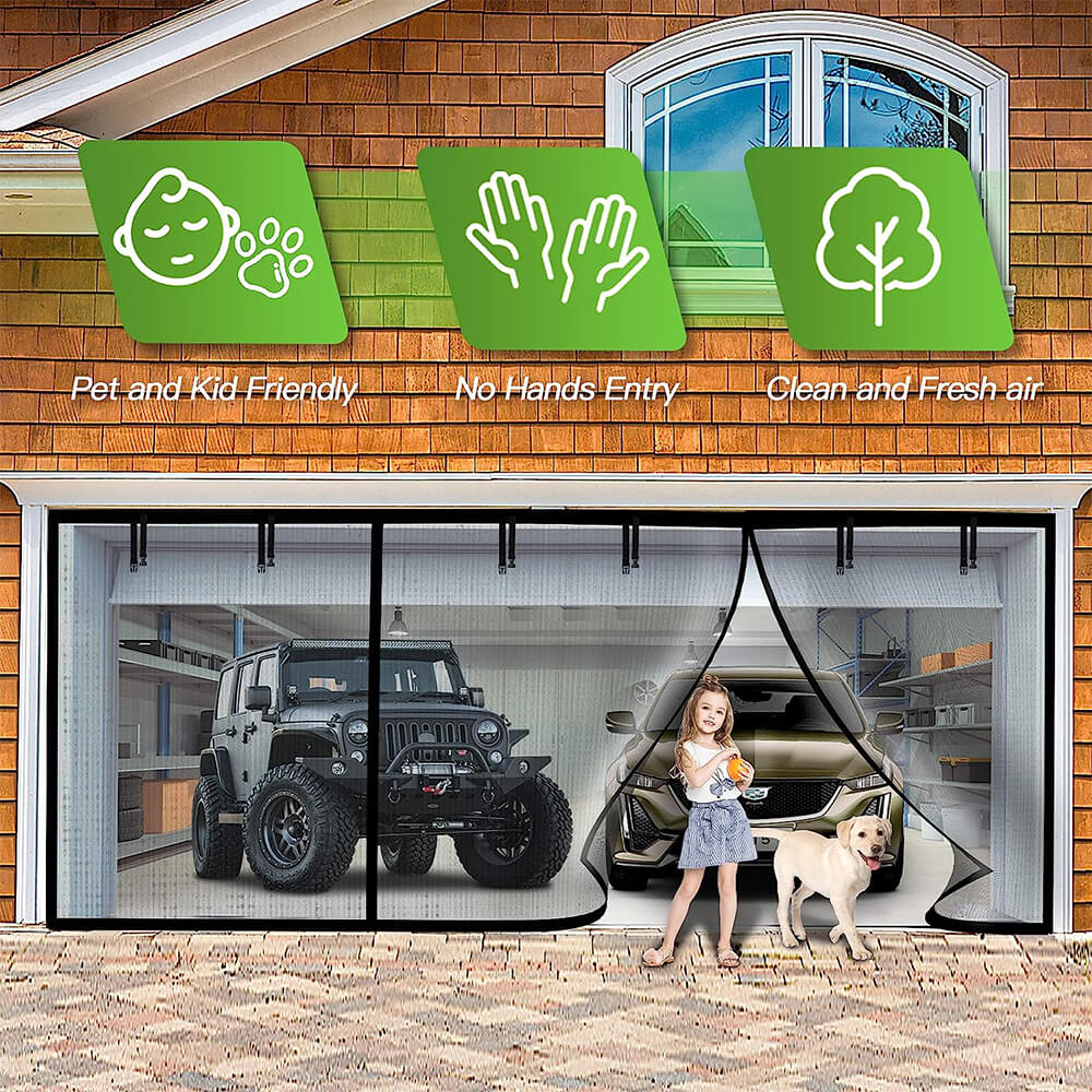 Custom Screen Door - Garage Door Screens