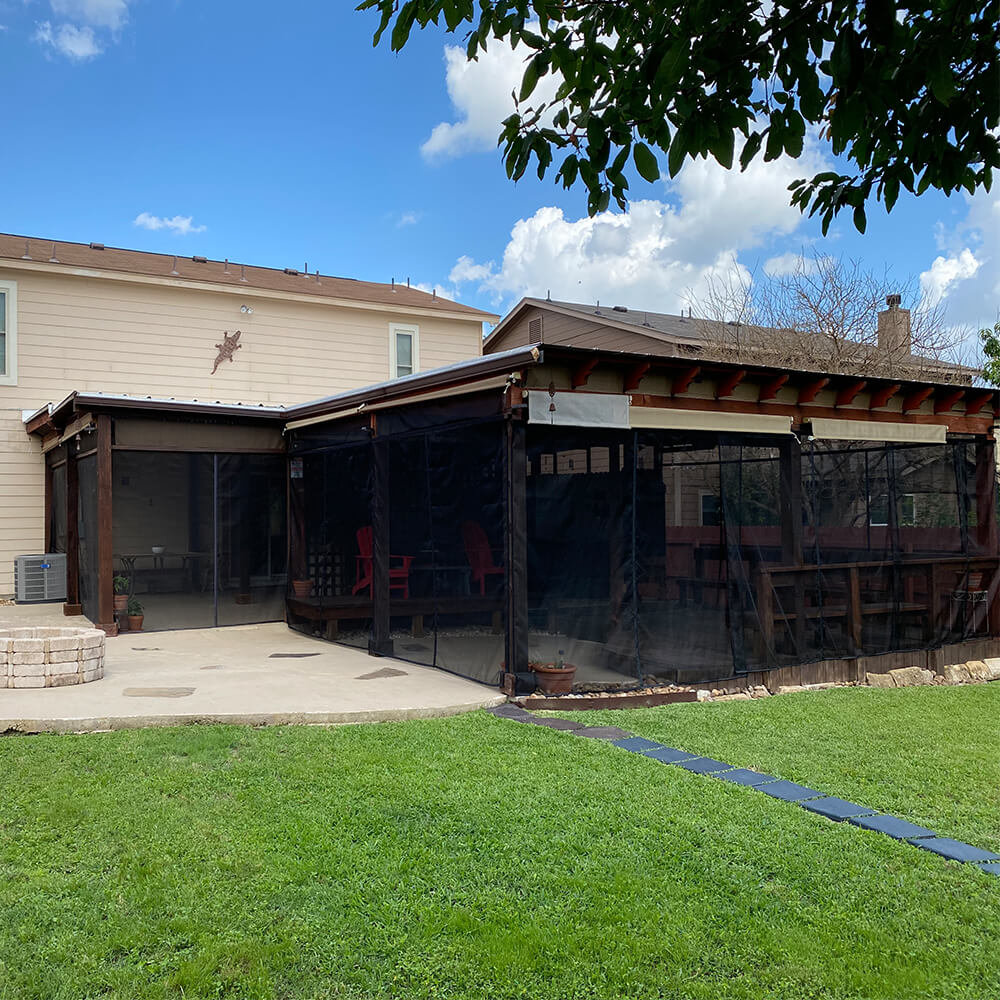 Custom Screen Door - Garage Door Screens