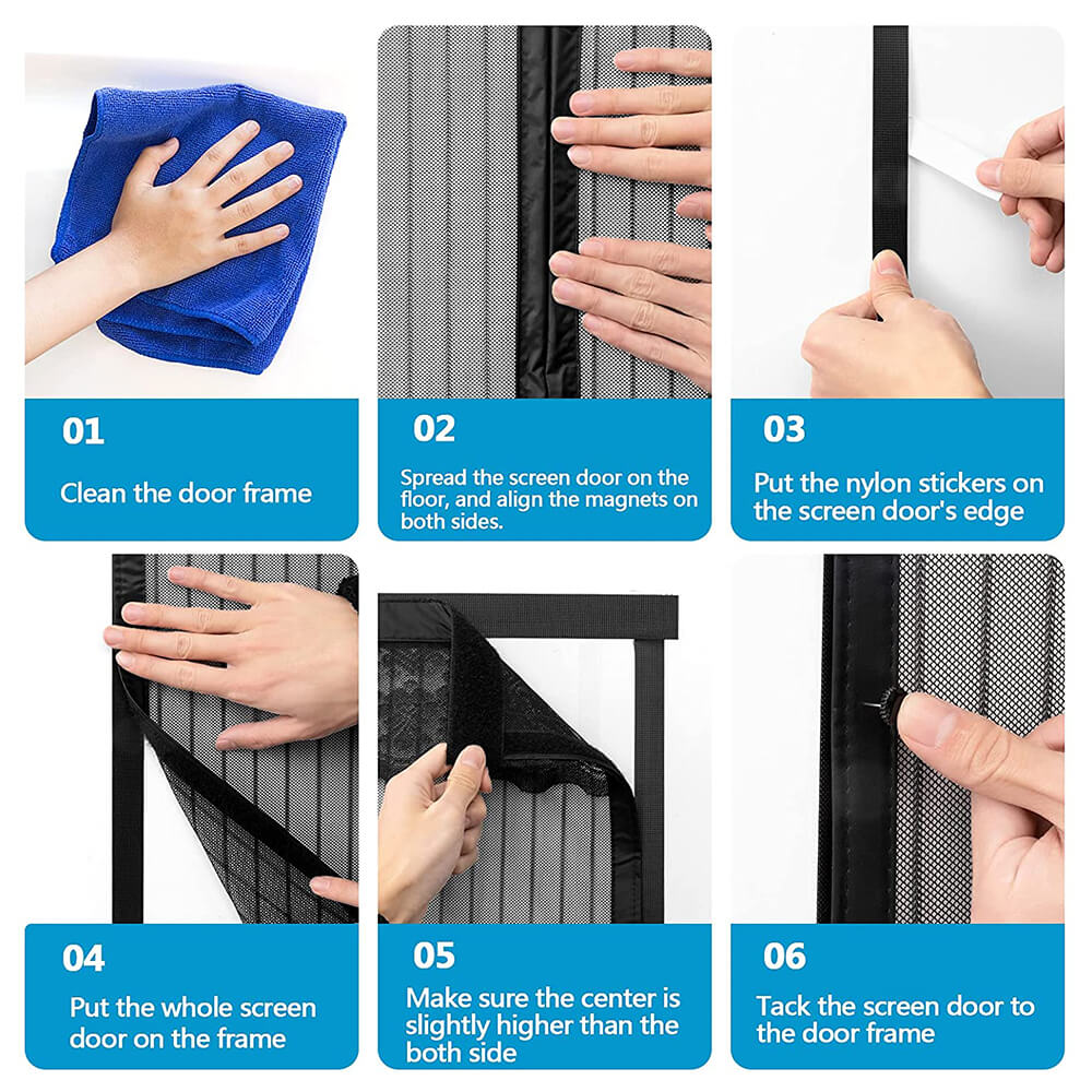 How To Install Magnetic Screen Door