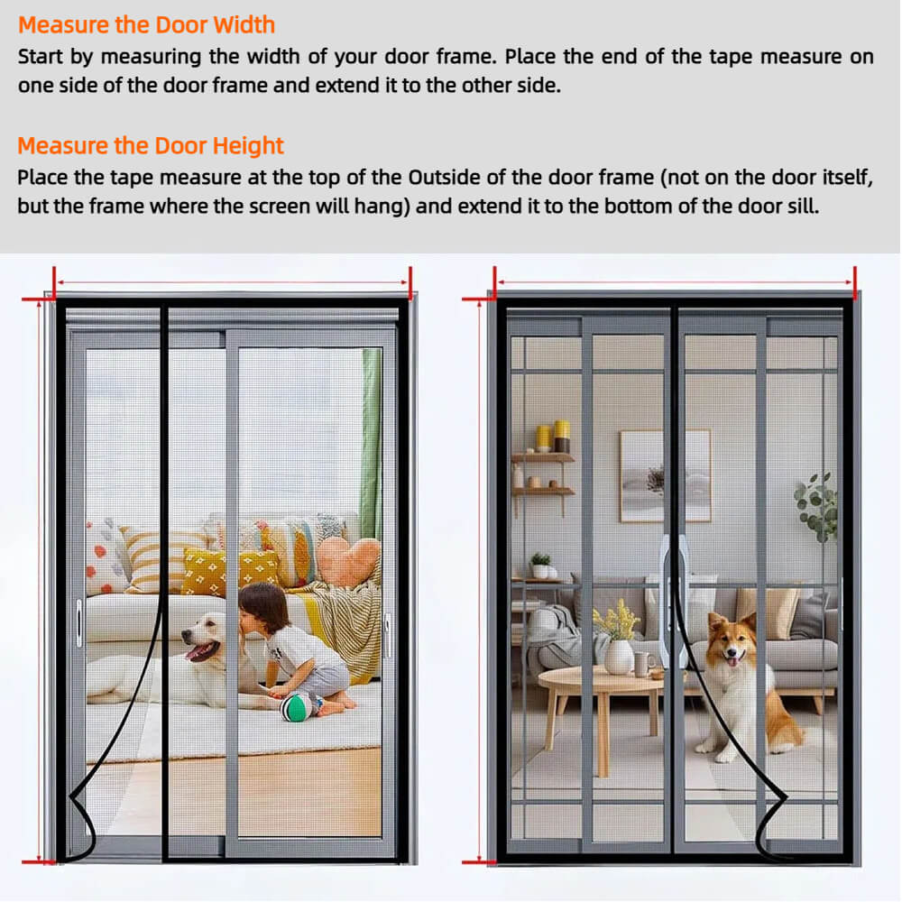 How to Measure for a Magnetic Screen Door
