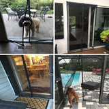 Magnetic Screen Door Black LYGFZF