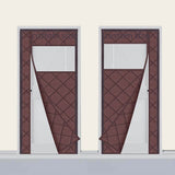 Custom Thermal Insulated Door Curtain Side Opening