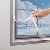 Transparent Window Insulation Film Kit Custom Size