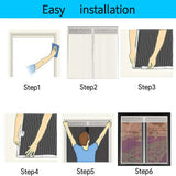 Best Magnetic Screen Door（Regular Size）