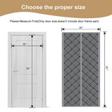 Magnetic Thermal Insulated Door Curtain