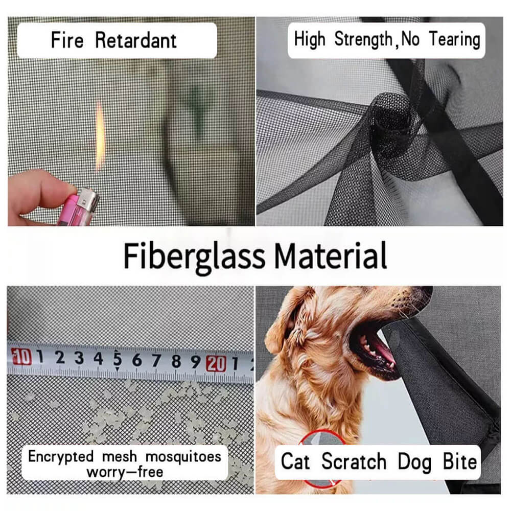 Custom Screen Doors Custom Size Magnetic Screen Door