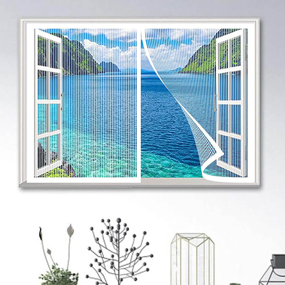 Custom Window Screen Materials Custom Window Screen | Magnetic Window Screen | Pre Made Window Screens ...