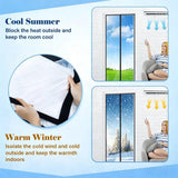 Transparent Thermal Insulated Door Curtain Custom Size