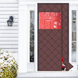 Custom Thermal Insulated Door Curtain Side Opening