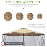 Patio Umbrella Mosquito Net