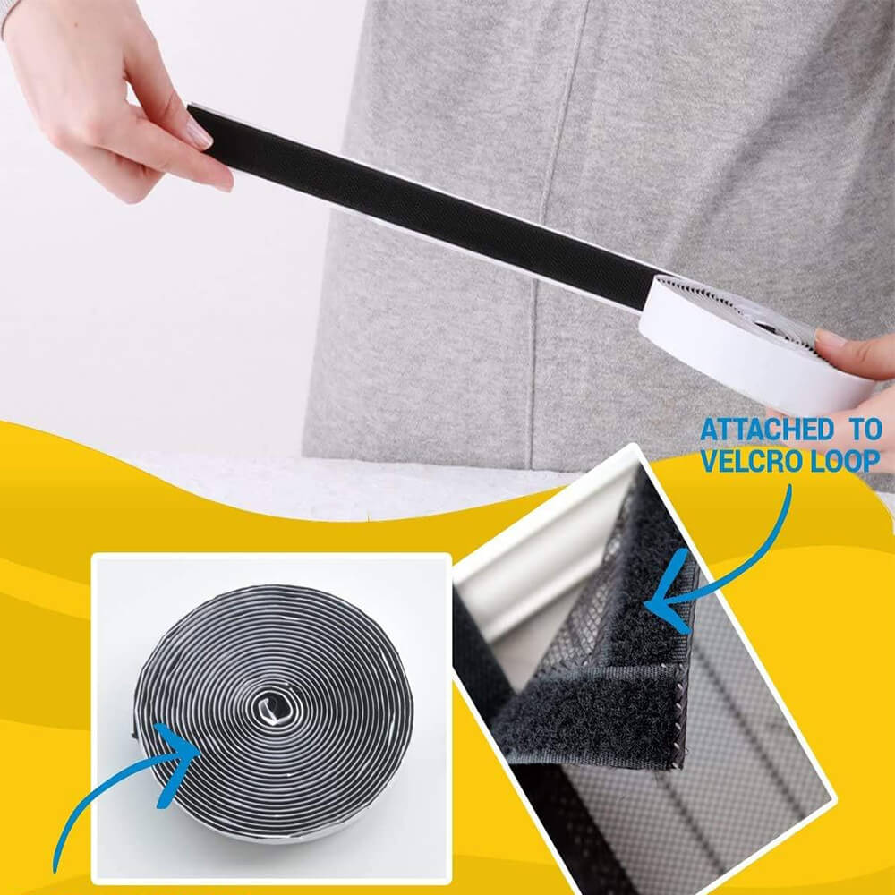 Magnetic Screen Velcro Tape Rolls