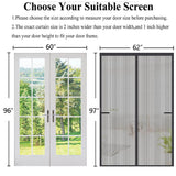 60x96 Magnetic Screen Door